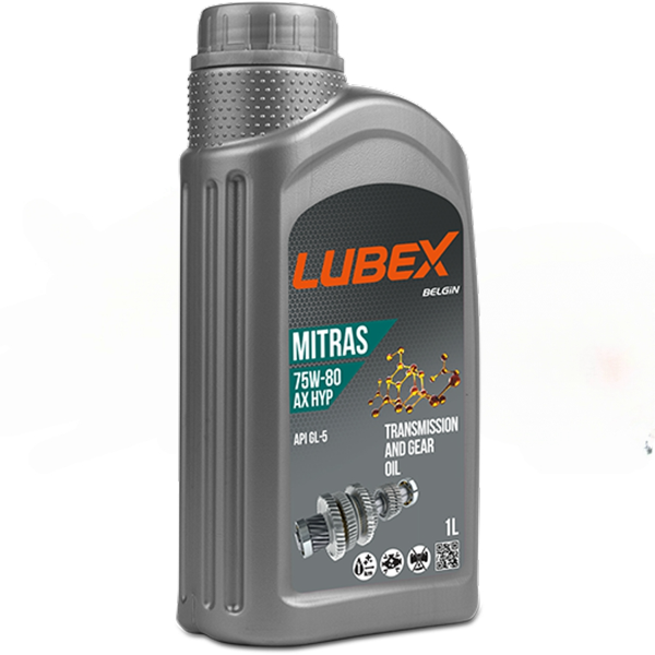 Lubex Mitrax AX HYP 75W 80 1ltx1ad Diferansiyel Şanzıman Dişli Kutusu Yağı - Image 1