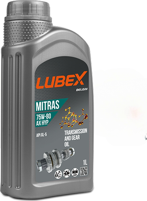 Lubex Mitrax AX HYP 75W 80 1ltx1ad Diferansiyel Şanzıman Dişli Kutusu Yağı - Image 1