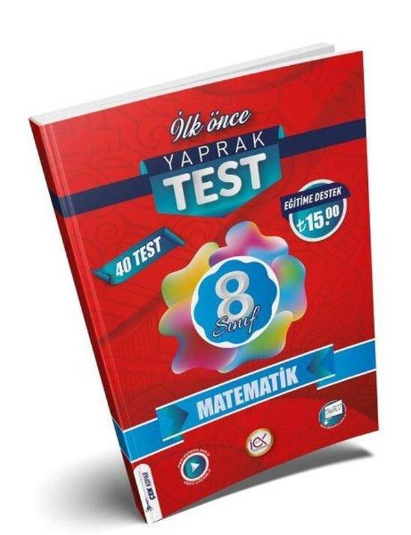 8. Sınıf Matematik Yaprak Test - İlk Önce Yayınları - Image 1