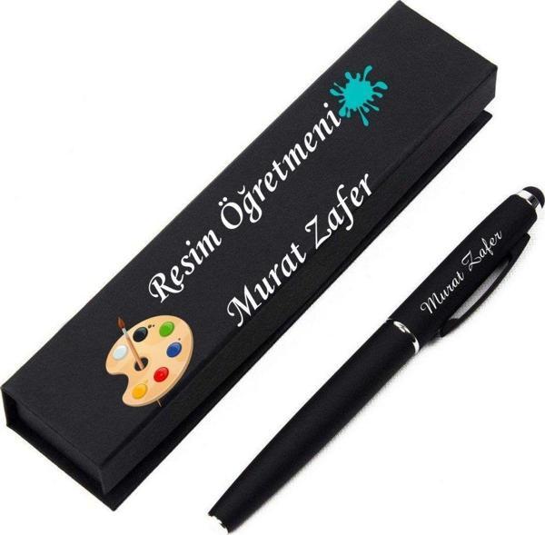 Resim Öğretmenine Özel Hediye Kutulu TüKenmez Rubber Kalem - Image 1