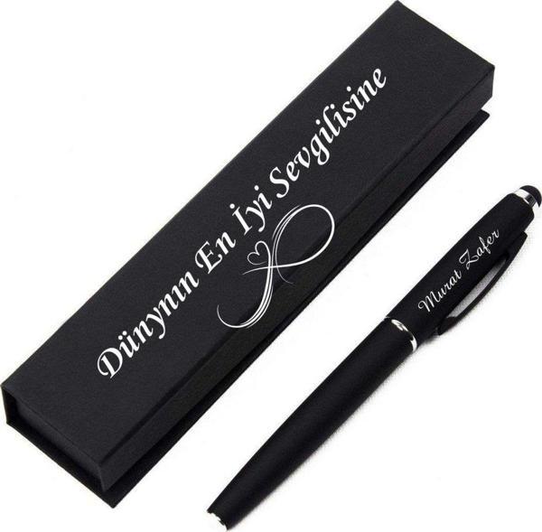 Sevgiliye Hediye Kutulu TüKenmez Rubber Kalem - Image 1