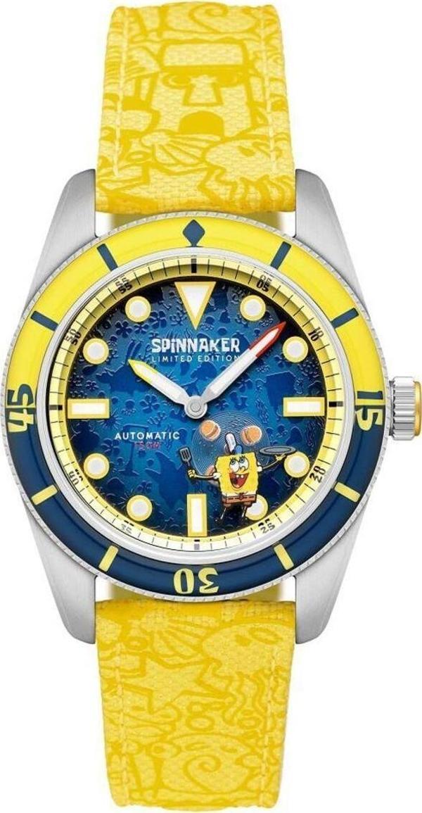 Spinnaker Fleuss Otomatik Sp-5160-01 Spongebob Squarepants Frenemies Limited Edition Erkek Kol Saati - Image 1