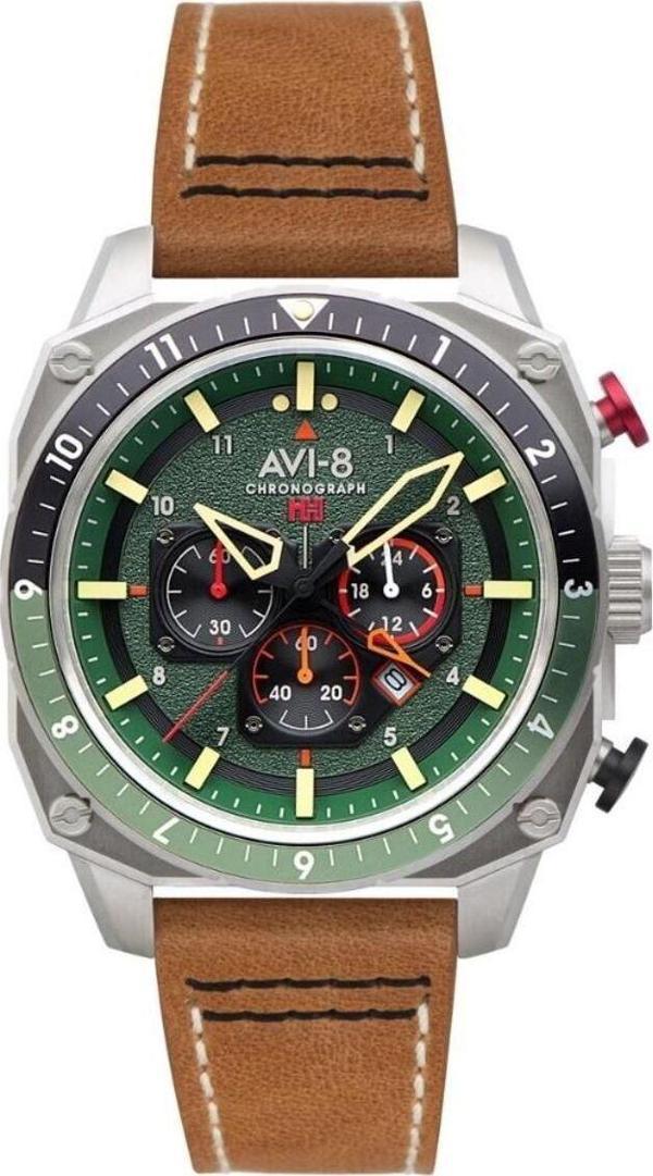 Avi-8 Hawker Harrıer Av-4100-01 (Citizen Miyota Fs26 Mekanizmalı) Erkek Kol Saati - Image 1