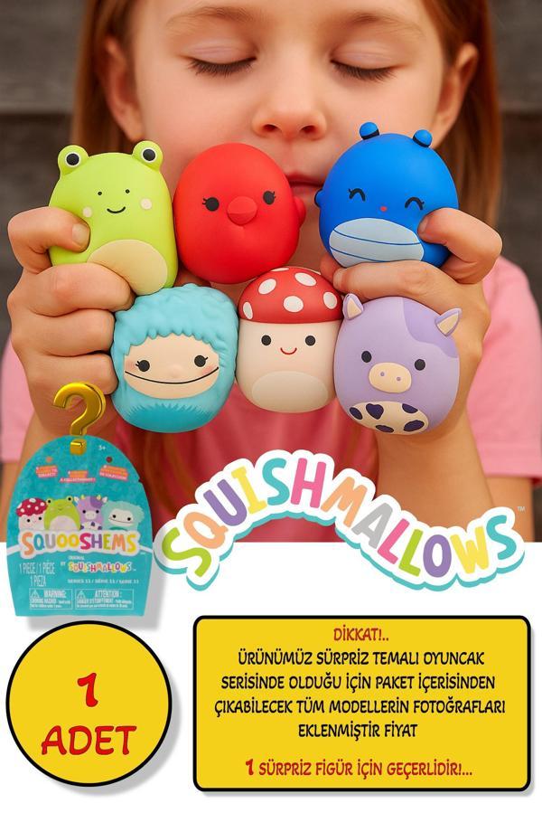 Squishmallows Squooshems – 1 Adet - 6.5 CM VIP Sürpriz Yumuşacık Koleksiyon Oyuncağı Seri 11 - Image 1