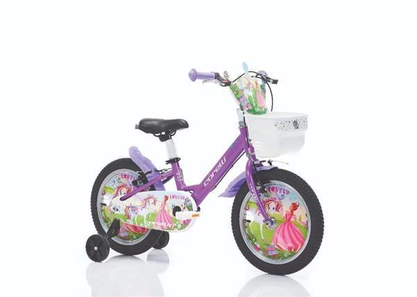 CORELLİ LOVELY KIZ ÇOCUK BİSİKLETİ V 16 JANT MOR BEYAZ - Image 1