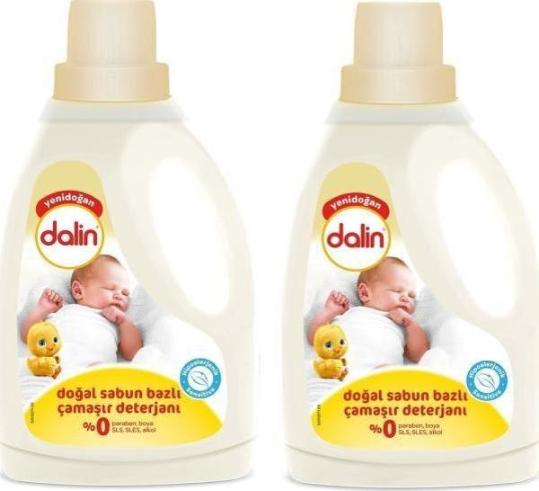Dalin Sensitive Doğal Sabun Bazlı Çamaşır Deterjanı 1500 ml X 2 Adet - Image 1