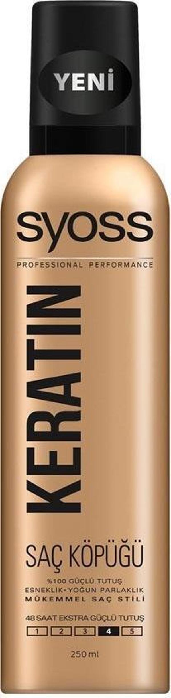 Syoss Keratin Saç Köpüğü 250 Ml - Image 1