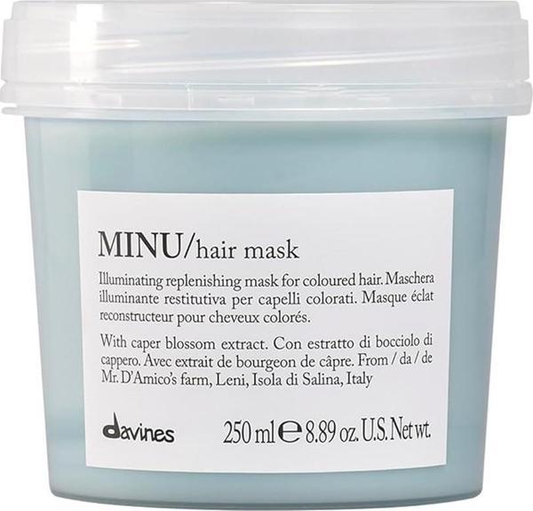 Davines Minu Hair Mask Boyalı Saçlar İçin Koruyucu Saç Bakım Maskesi 250 ml - Image 1