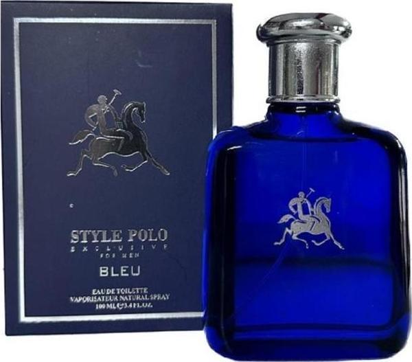 Style Polo Exclusive For Man Blue 100 ml Edt - Image 1