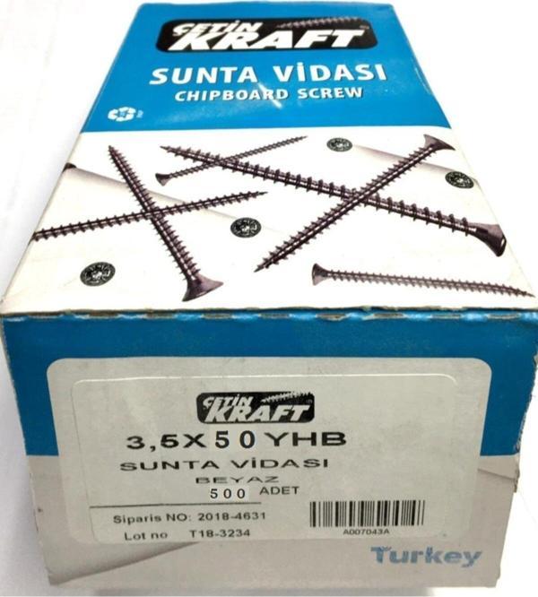 Emin Sunta Vidası 3,5X50 Yhb - Image 1