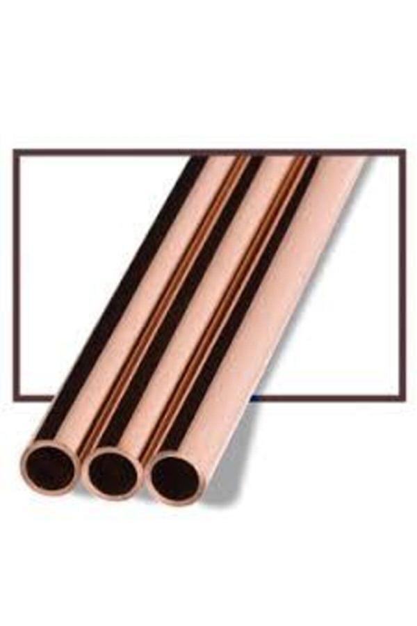 Emin Hırdavat Erbabı Bakır Boru Boy Dış Çap 10 Mm Iç Çap 8 Mm 1 Mt. - Image 1