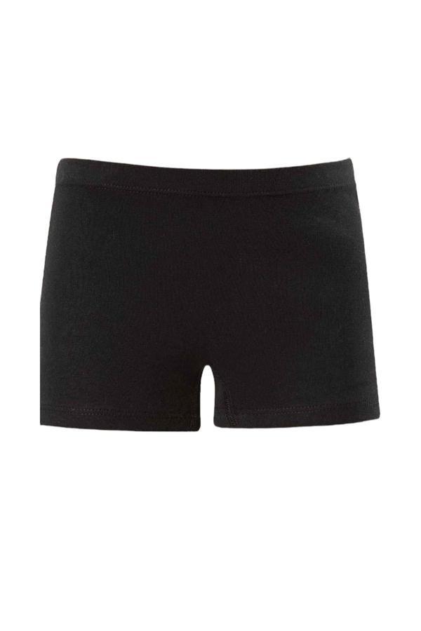 Erdem İç Giyim Siyah Kız Çocuk Ribana Boxer 4329 - Image 1