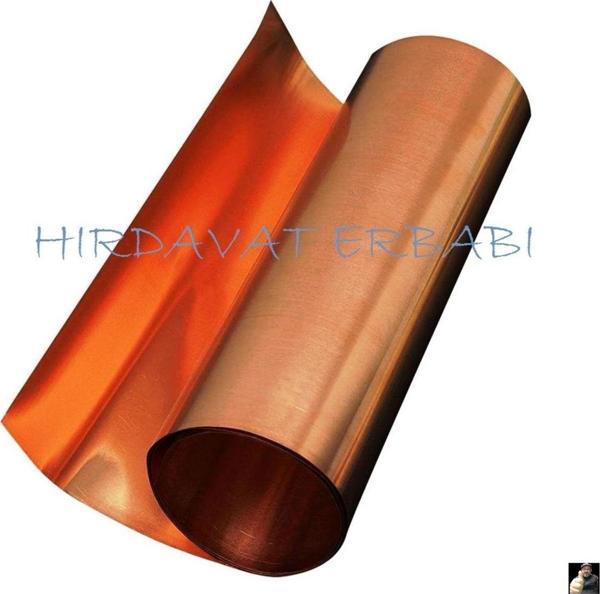 Hırdavat Erbabı Bakir Levha 0.10 Mm X 650 Mm X 1000 Mm - Image 1