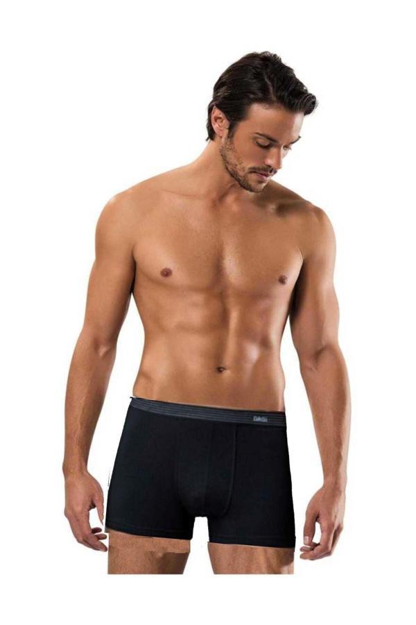 Dagi Erkek Siyah Compact Düz Boxer 5210 - Image 1