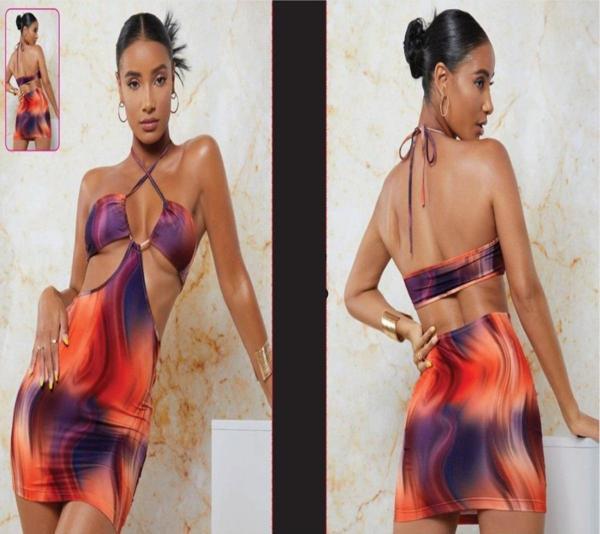 For Dreams Renkli Dekolteli Elbise - Image 1