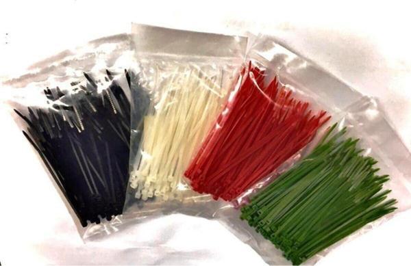 Emin Siyah 2.5X100 Kablo Bağı Cırt Klips Plastik Kelepçe 100 Adet - Image 1