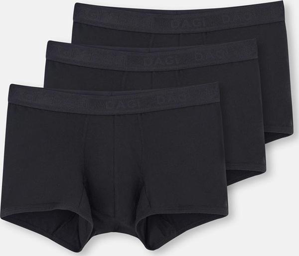 Dagi Siyah Basic Micro Modal 3'Lü Boxer-4210 - Image 1