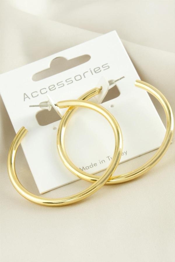 Avior Collection Boru Halka Küpe 4,5 Cm - Image 1