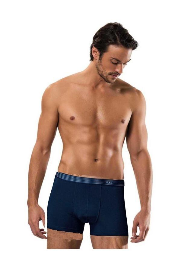 Dagi Erkek Lacivert Compact Düz Boxer D5210 - Image 1