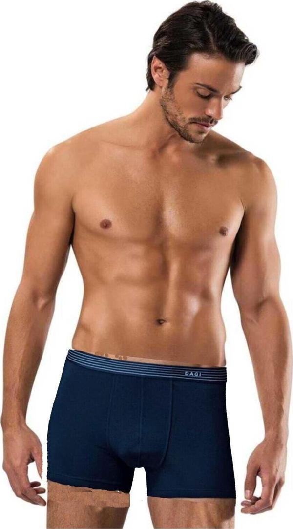 Dagi Erkek Lacivert Compact Düz Boxer D5210 - Image 1