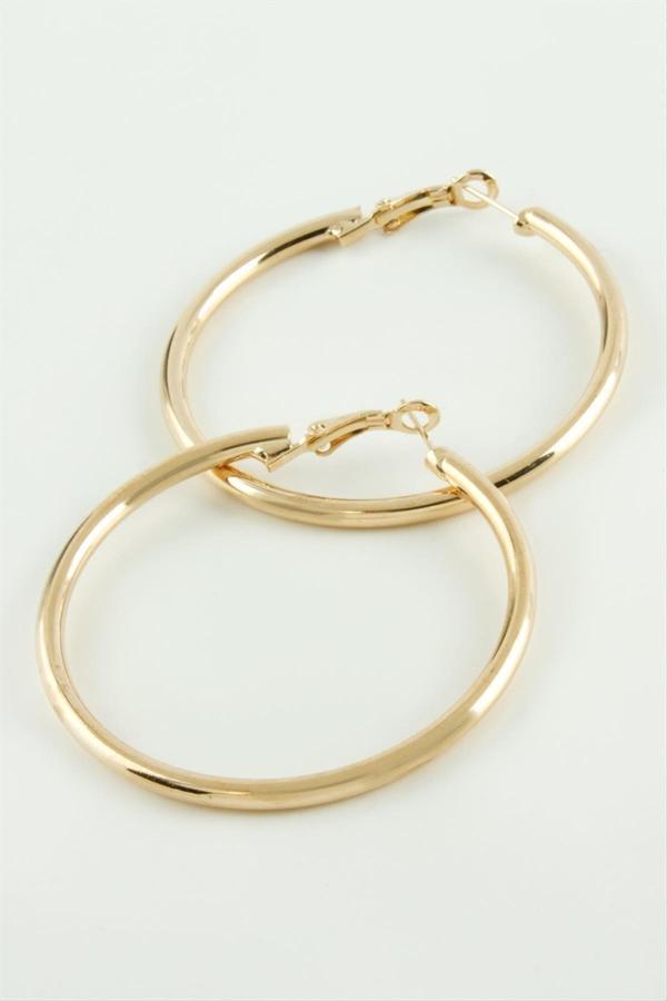 Avior Collection Metal Halka Küpe 3 Cm - Image 1