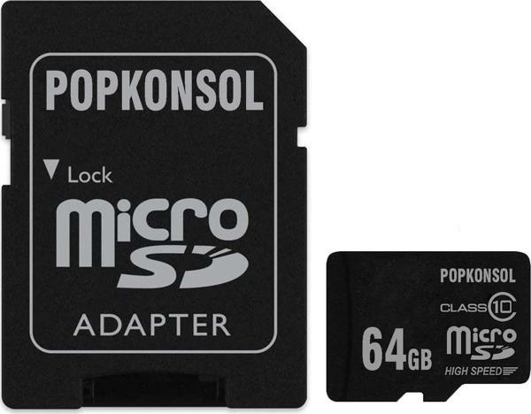Hafıza Kartı 64 GB Hafıza Kartı Class 10 High Speed Adaptör Dahil - Image 1