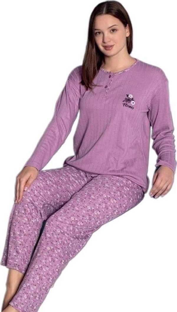 Verona Cozy  Kışlık Kadın Pijama Takımı M/2XL Rahat Ev Giyim - Image 1