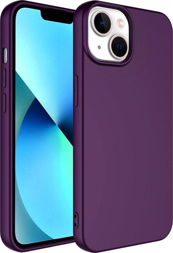 Kılıftech İphone 14 Plus Uyumlu Zore Lsr Lansman Kılıf-Derin Mor - Image 1