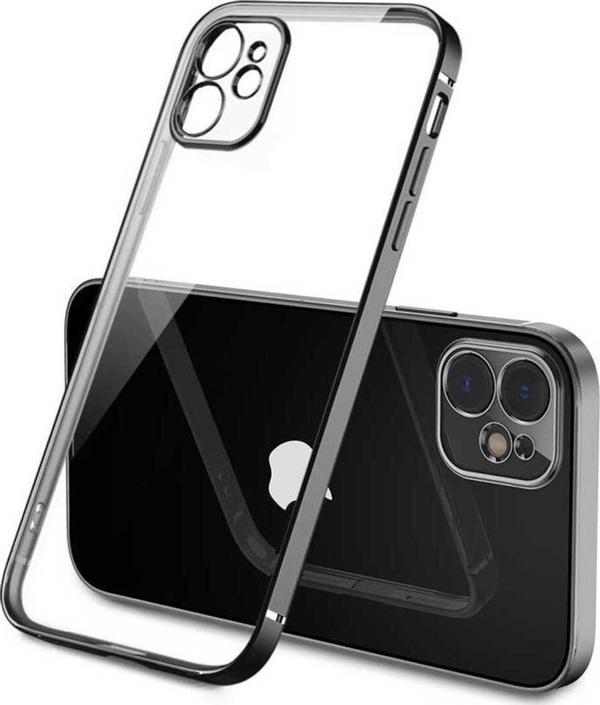 Cepmarketin İphone 12 Uyumlu Zore Gbox Kılıf-Siyah - Image 1