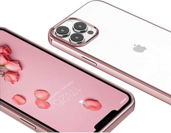 Cepmarketin İphone 13 Pro Max Uyumlu Zore Pixel Kılıf-Pembe - Image 1