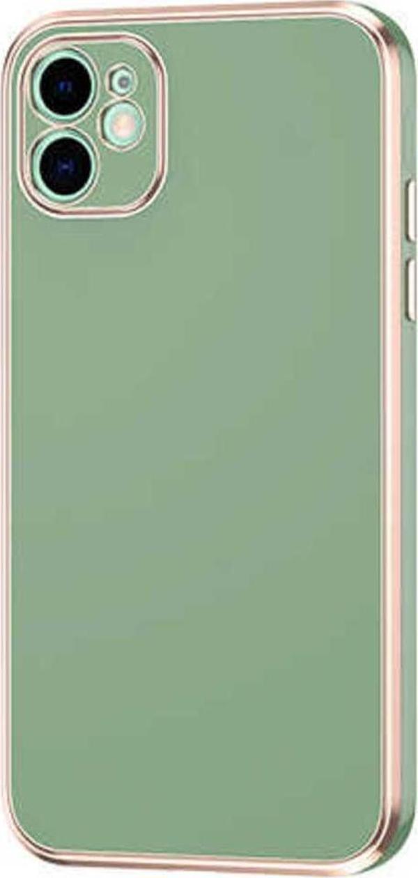 Wiku Bilişim İphone 12 Uyumlu Zore Bark Kılıf-Açık Yeşil - Image 1