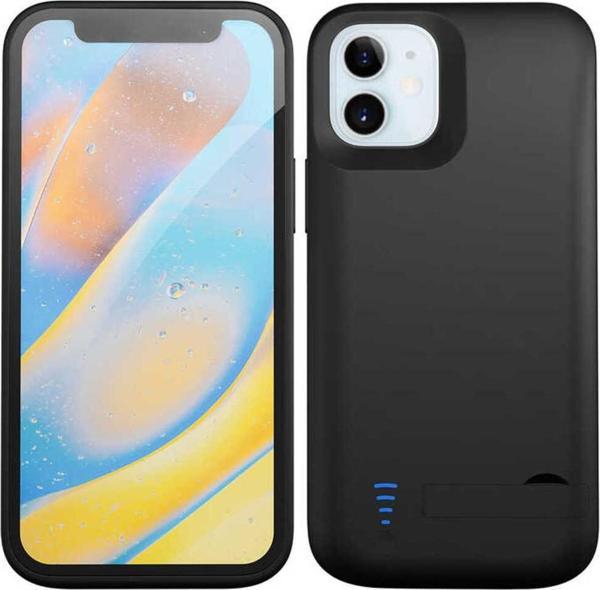 Kılıftech İphone 12 Zore Şarjlı Kılıf-Siyah - Image 1