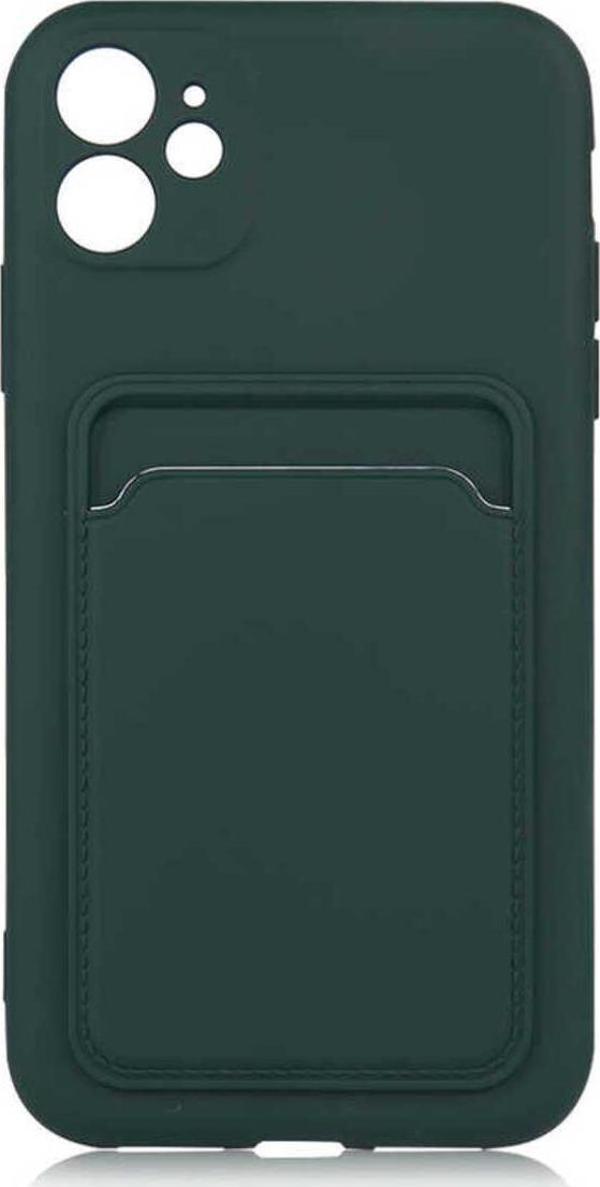 Tuva Teknoloji İphone 12 Uyumlu Ofix Kılıf-Koyu Yeşil - Image 1