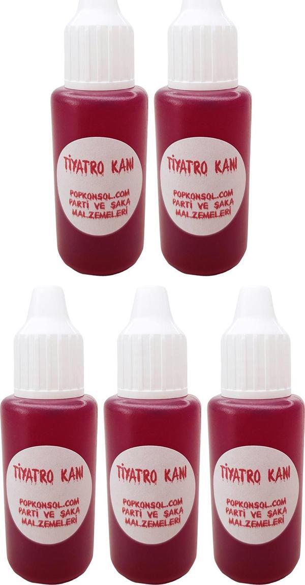 Şaka Kanı Tiyatro Kanı Dracula Yapay Kan 5 Adet - Image 1