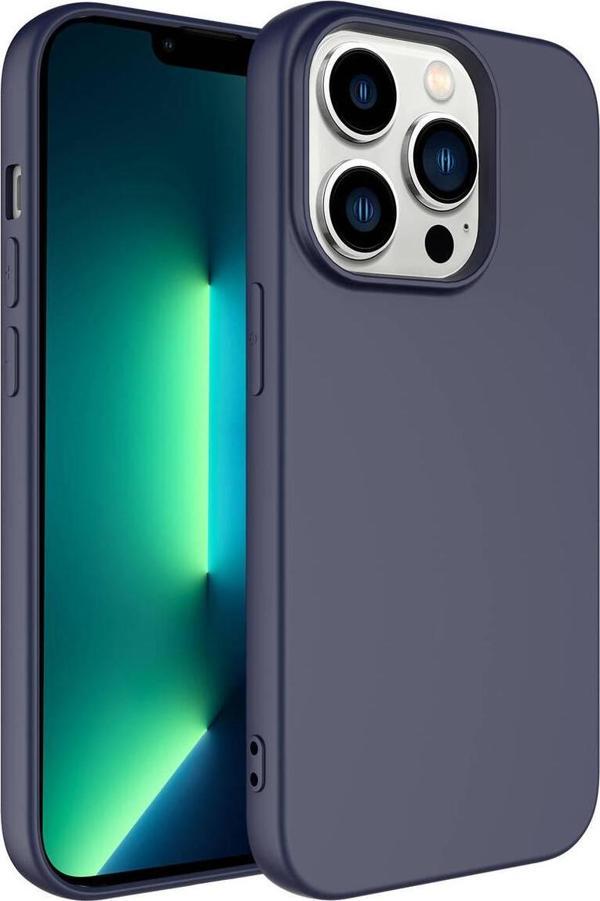 Safa İphone 14 Pro Max Uyumlu Csm Zore Lsr Lansman Kılıf-Lacivert - Image 1