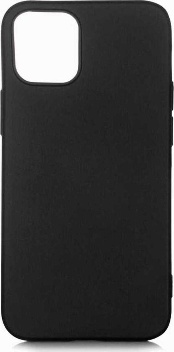 Marselit İphone 12 Pro Max Uyumlu Zore Premier Silikon Kılıf-Siyah - Image 1