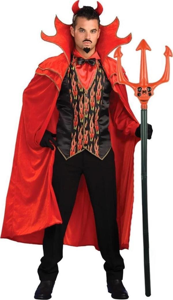 Şeytan Çatalı Zebani Asası Şeytan Kostüm Aksesuarı 105 CM - Image 1