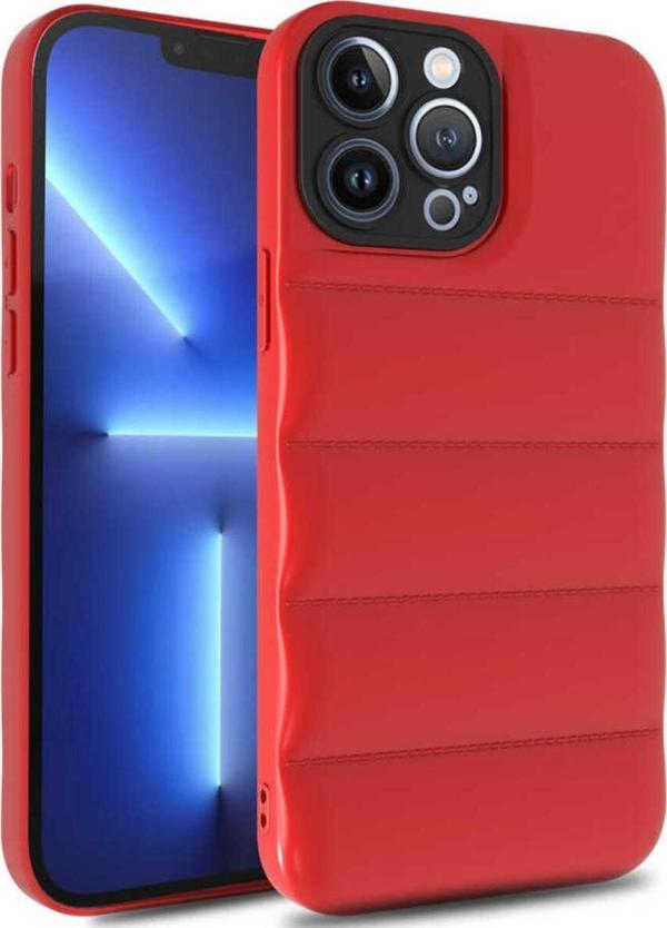 Doping Digital İphone 13 Pro Uyumlu Zore Kasis Kılıf-Kırmızı - Image 1