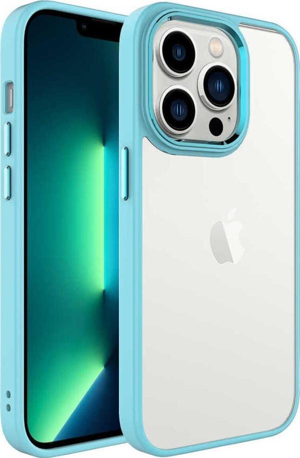 Wiku Bilişim İphone 14 Pro Max Uyumlu Zore Krom Kılıf-Yeşil - Image 1