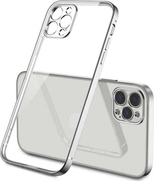 Safa İphone 12 Pro Max Uyumlu Zore Gbox Kılıf-Gümüş - Image 1