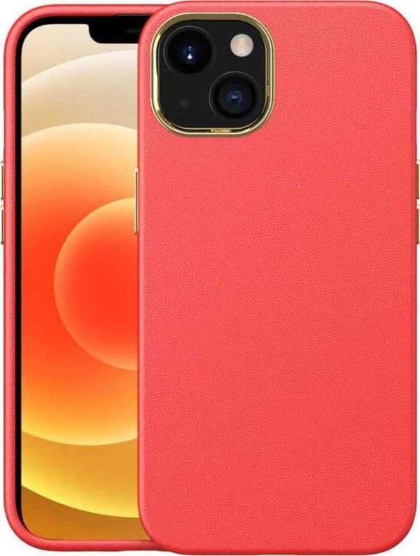 Eflink İphone 13 Uyumlu Zore Natura Kılıf-Kırmızı - Image 1