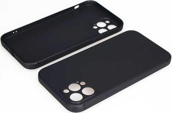 Kılıftech İphone 12 Pro Max Uyumlu Zore İmax Silikon-Siyah - Image 1