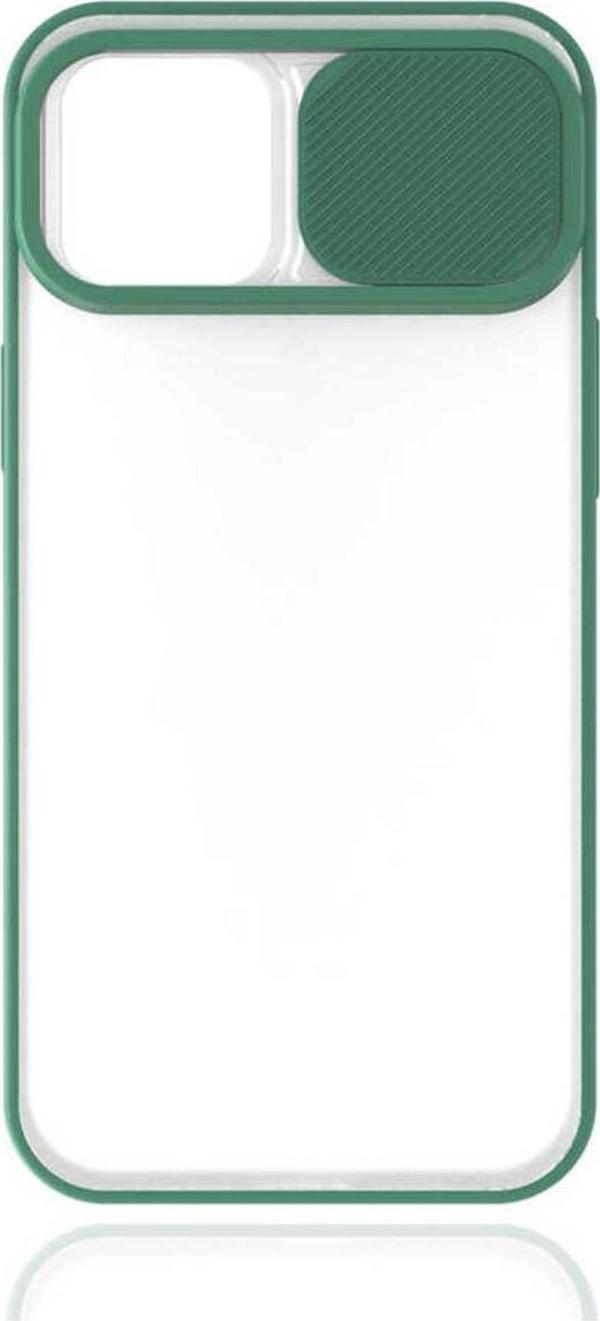 Nüanstek İphone 12 Uyumlu Zore Lnsm-İ Kılıf-Koyu Yeşil - Image 1