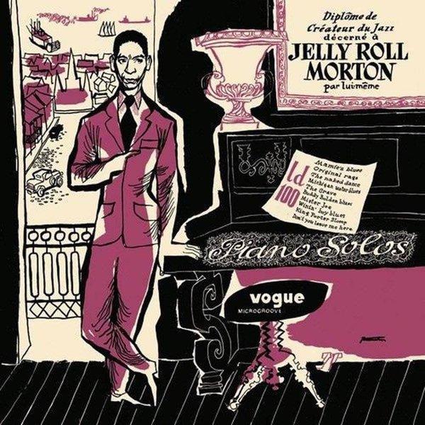 Jelly Roll Morton Piano Solos Plak - Image 1