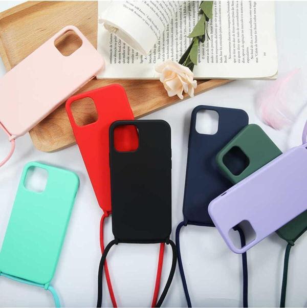 Gng Home İphone 12 Pro Uyumlu Zore Ropi Kılıf-Mor - Image 1