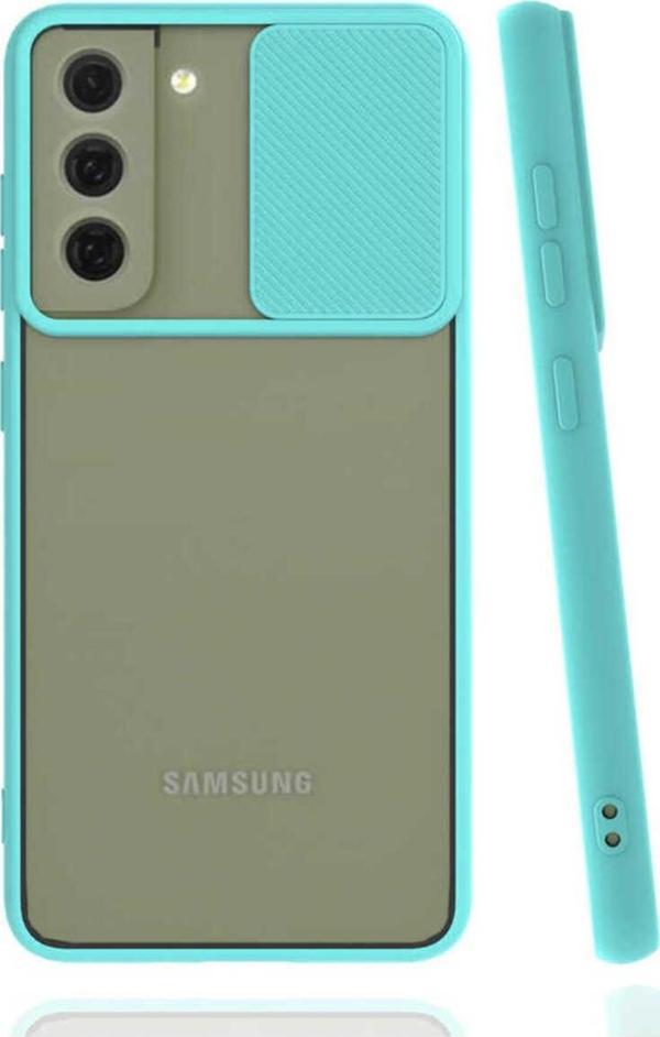 Fzd Global Galaxy S22 Plus Uyumlu Fzd Lnsm-İ Kılıf-Turkuaz - Image 1