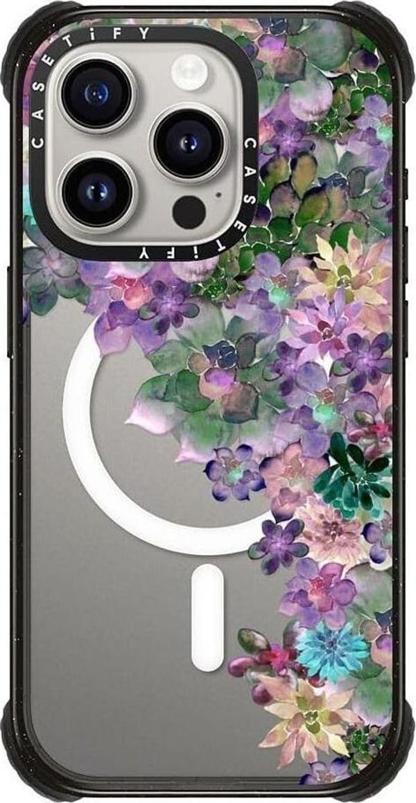 Casetify iPhone 15 Pro Uyumlu Silikon Kılıf Model 2 - Image 1