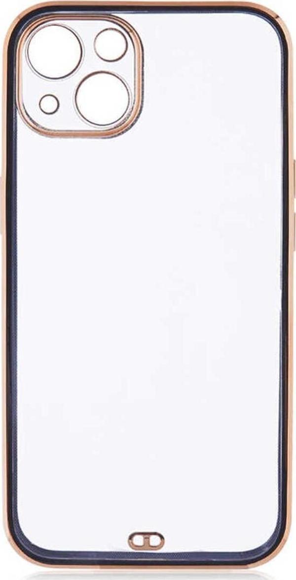 Kılıftech İphone 13 Uyumlu Zore Voit Clear Kılıf-Siyah - Image 1