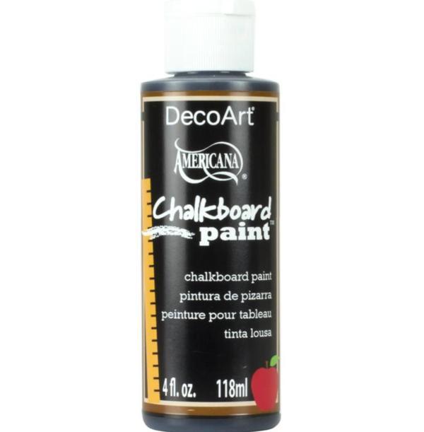 Decoart Americana Kara Tahta Boyası 4oz DS90 - Image 1