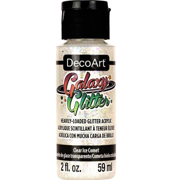 Decoart Galaxy Glitter Sim Akrilik Boya 2oz DGG18 - Image 1